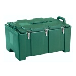 Cambro 100MPC519 - Camcarrier, top loading, capacity 40 qt., polyethylene, Kentucky green