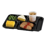Cambro 10146CW110 - School Tray, 6-compartment, 10