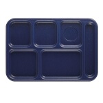 Cambro 10146CW186 - Camwear School Tray, 6-section, 10