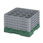 Cambro 16S1058119 - Glass Rack, with (5) extenders, 19-3/4