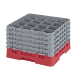 Cambro 16S1058163 - Glass Rack, with (5) extenders, 19-3/4