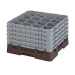 Cambro 16S1058167 - Glass Rack, with (5) extenders, 19-3/4