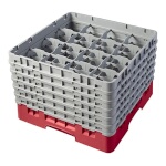 Cambro 16S1114163 - Glass Rack, with (6) extenders, 19-3/4