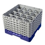 Cambro 16S1114186 - Glass Rack, with (6) extenders, 19-3/4