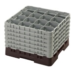 Cambro 16S1214167 - Glass Rack, with (6) extenders, 19-3/4