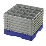 Cambro 16S1214186 - Glass Rack, with (6) extenders, 19-3/4
