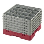 Cambro 16S1214416 - Glass Rack, with (6) extenders, 19-3/4