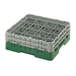 Cambro 16S434119 - Glass Rack, with (2) extenders, 19-3/4
