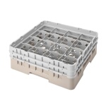 Cambro 16S434184 - Glass Rack, with (2) extenders, 19-3/4