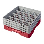 Cambro 16S638163 - Glass Rack, with (3) extenders, 19-3/4