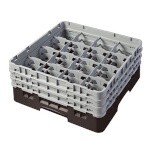 Cambro 16S638167 - Glass Rack, with (3) extenders, 19-3/4