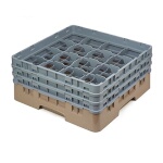 Cambro 16S638184 - Glass Rack, with (3) extenders, 19-3/4