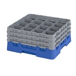 Cambro 16S738168 - Glass Rack, with (3) extenders, 19-3/4