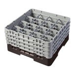 Cambro 16S800167 - Glass Rack, with (4) extenders, 19-3/4