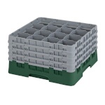 Cambro 16S900119 - Glass Rack, with (4) extenders, 19-3/4
