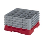 Cambro 16S900163 - Glass Rack, with (4) extenders, 19-3/4