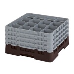 Cambro 16S900167 - Glass Rack, with (4) extenders, 19-3/4