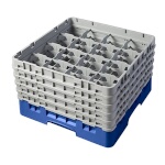 Cambro 16S958168 - Glass Rack, with (5) extenders, 19-3/4