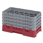 Cambro 17HS800416 - Glass Rack, with (4) extenders, 10