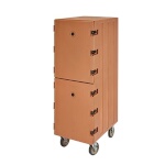 Cambro 1826DTC157 - Camcart, double cavity, 33-1/4