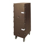 Cambro 1826DTCSP131 - Camcart, with lock, double cavity, 33-1/4