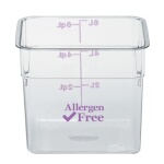 Cambro 18SFSCW441 - Food Container, 18 qt., 11
