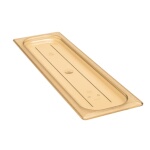 Cambro 20LPHPC150 - Cover, 1/2 size long, high heat, flat, -40°F to 300°F, amber, (Case of 6)