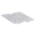 Cambro 20PPD190 - Drain Shelf, 1/2 size, fits 24 & 26PP, polypropylene, translucent, (Case of 6)