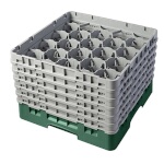 Cambro 20S1114119 - Glass Rack, with (6) extenders, 19-3/4