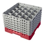 Cambro 20S1114163 - Glass Rack, with (6) extenders, 19-3/4