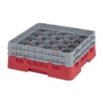 Cambro 20S434163 - Glass Rack, with (2) extenders, 19-3/4