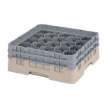Cambro 20S434184 - Glass Rack, with (2) extenders, 19-3/4