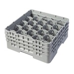 Cambro 20S638151 - Glass Rack, with (3) extenders, 19-3/4