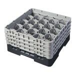 Cambro 20S800110 - Glass Rack, with (4) extenders, 19-3/4
