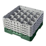 Cambro 20S800119 - Glass Rack, with (4) extenders, 19-3/4
