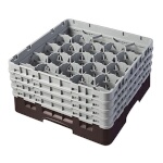 Cambro 20S800167 - Glass Rack, with (4) extenders, 19-3/4