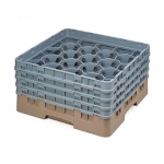 Cambro 20S800184 - Glass Rack, with (4) extenders, 19-3/4