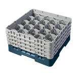 Cambro 20S800414 - Glass Rack, with (4) extenders, 19-3/4