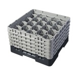 Cambro 20S958110 - Glass Rack, with (5) extenders, 19-3/4