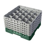 Cambro 20S958119 - Glass Rack, with (5) extenders, 19-3/4