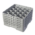 Cambro 20S958151 - Glass Rack, with (5) extenders, 19-3/4