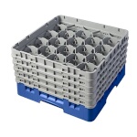 Cambro 20S958168 - Glass Rack, with (5) extenders, 19-3/4
