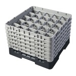 Cambro 25S1114110 - Glass Rack, with (6) extenders, 19-3/4