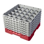 Cambro 25S1114163 - Glass Rack, with (6) extenders, 19-3/4
