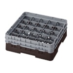 Cambro 25S434167 - Glass Rack, with (2) extenders, 19-3/4