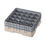 Cambro 25S434184 - Glass Rack, with (2) extenders, 19-3/4