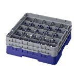 Cambro 25S434186 - Glass Rack, with (2) extenders, 19-3/4