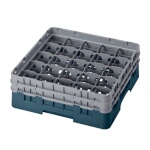 Cambro 25S434414 - Glass Rack, with (2) extenders, 19-3/4