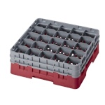 Cambro 25S534416 - Glass Rack, with (2) extenders, 19-3/4