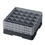 Cambro 25S638110 - Glass Rack, with (3) extenders, 19-3/4